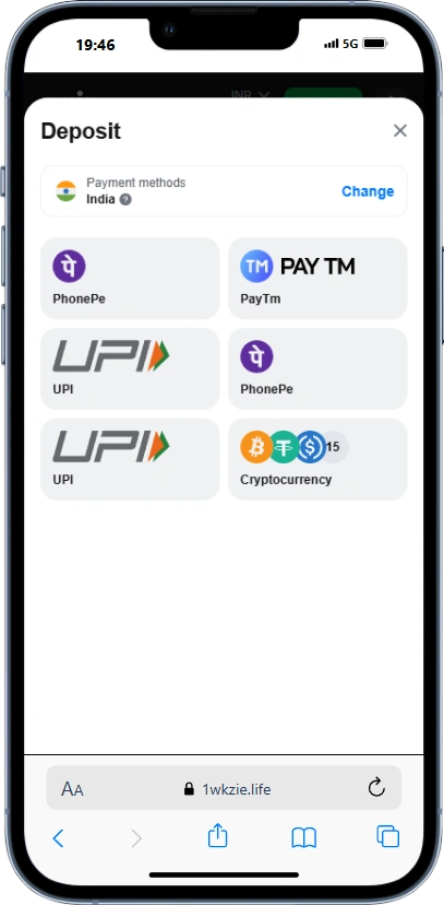 Choose Payment Method